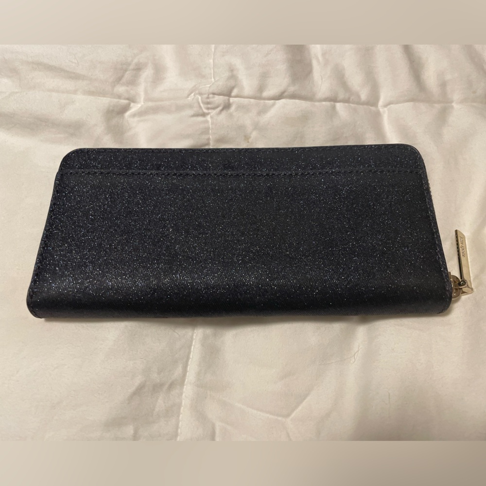 NWOT Kate Spade Indigo Sparkled Clutch - Picture 7 of 7